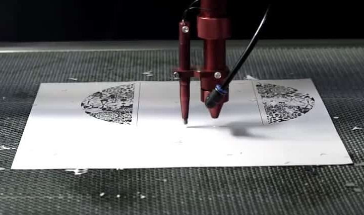 Lazer Kesim Arka Plan